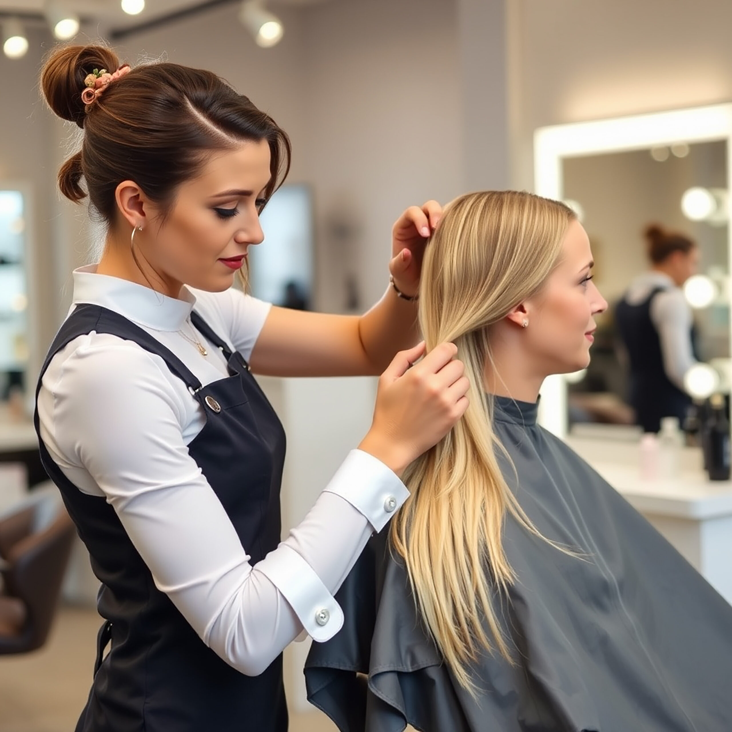 Coloration Rousse Cuivrée