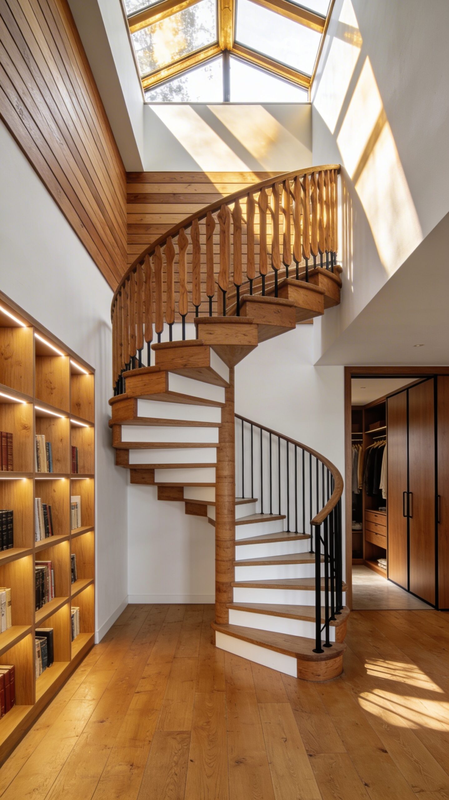 Escalier bois sur mesure intérieur