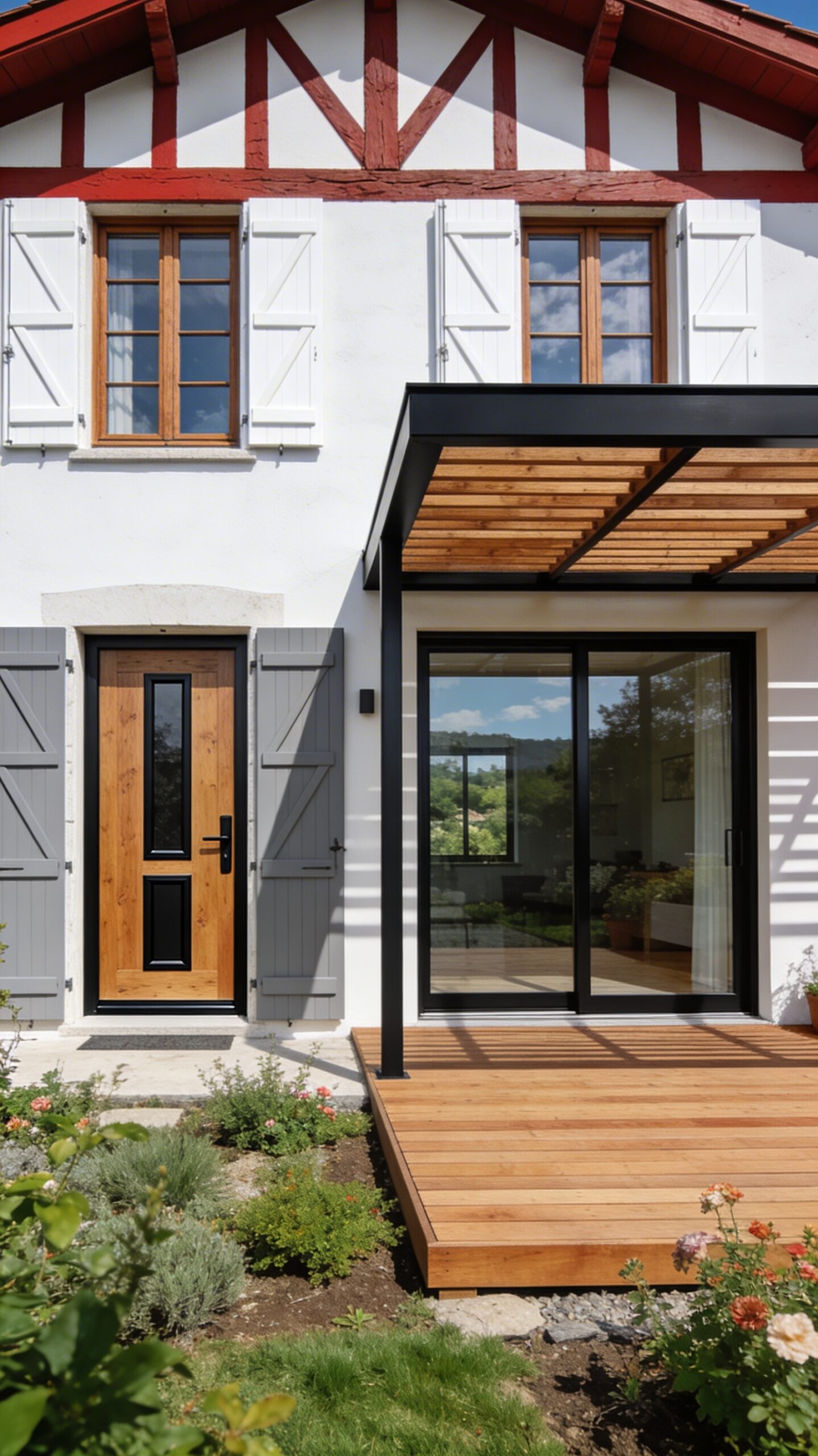 Fenêtres portes bois extérieur