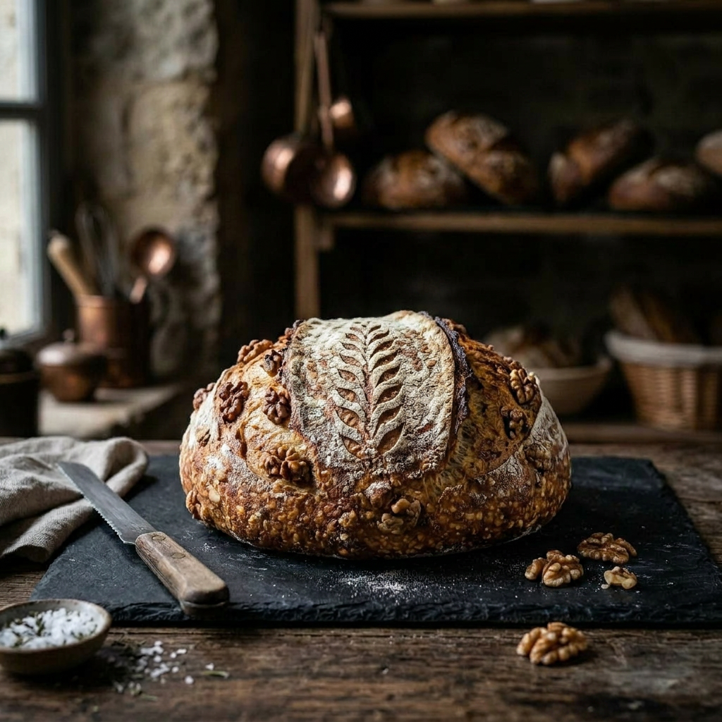Pain de Campagne aux Noix