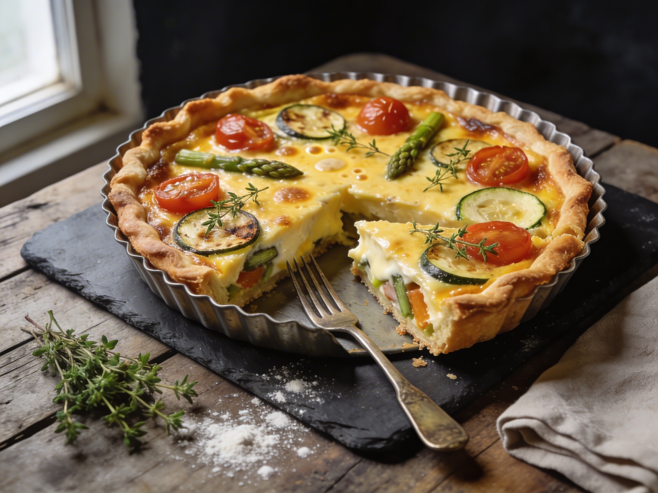 Quiche légumes du marché La Mie Dorée