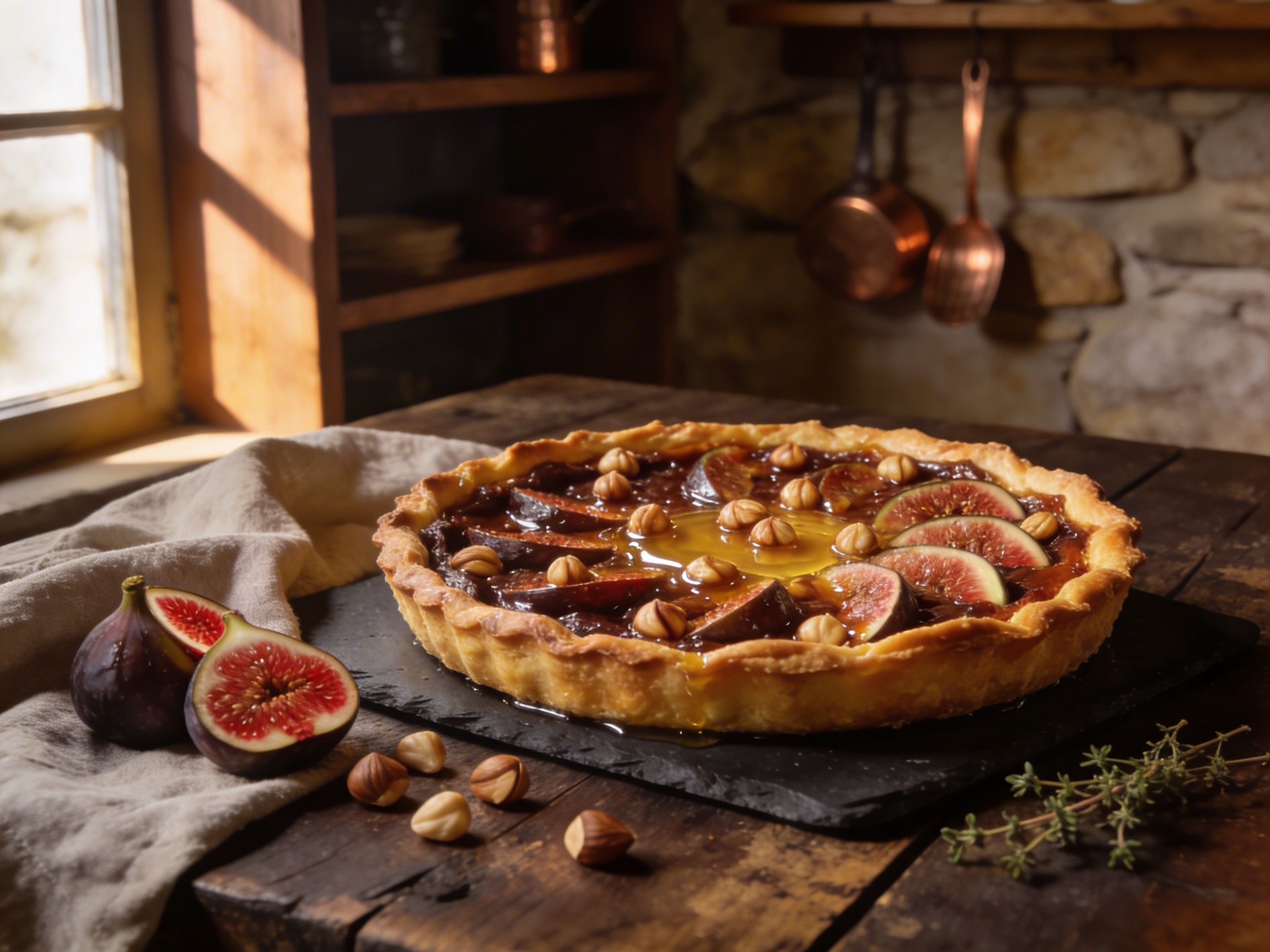 Tourte Figues & Noisettes